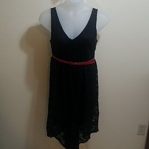 Torrid - Black Hi-Lo Lace Dress Sz 1 - 20/22